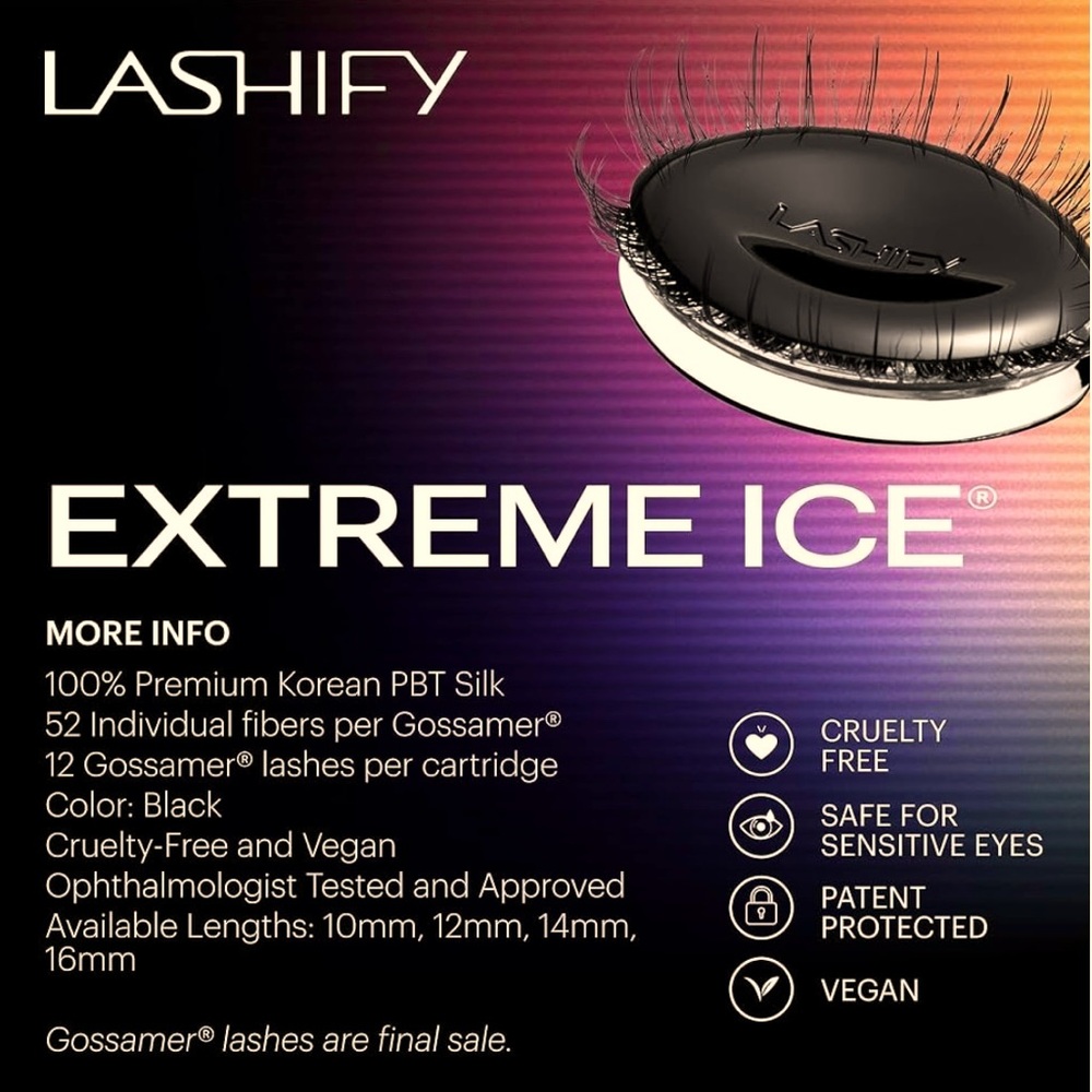 ❤️‍🔥Bundle❤️‍🔥4 Lashify extream ice 10mm, 12mm, 14mm